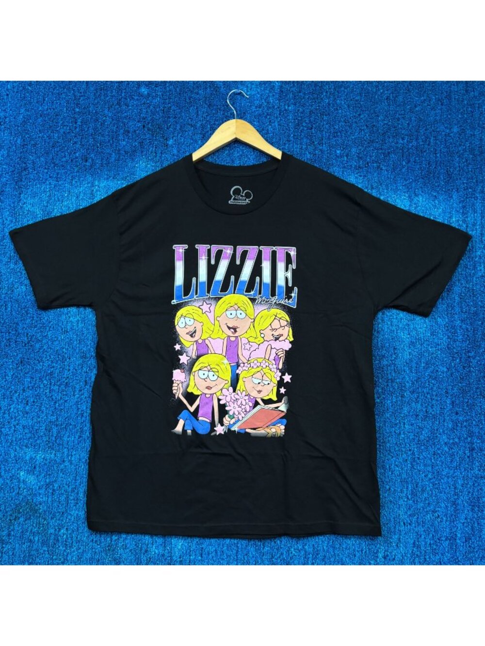 Lizzie McGuire Retro Collage Disney Channel Throwback Tee XL